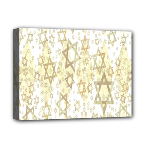 Star-of-david-001 Deluxe Canvas 16  X 12  (stretched) 