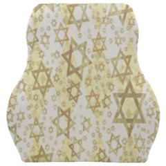 Star-of-david-001 Car Seat Velour Cushion  by nate14shop