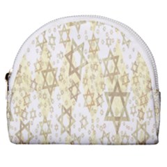 Star-of-david-001 Horseshoe Style Canvas Pouch by nate14shop