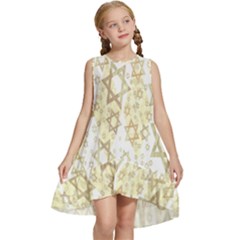 Star-of-david-001 Kids  Frill Swing Dress