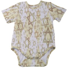 Star-of-david-001 Baby Short Sleeve Onesie Bodysuit