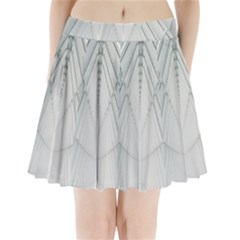 Architecture Building Pleated Mini Skirt by artworkshop