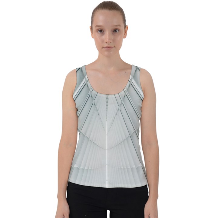 Architecture Building Velvet Tank Top