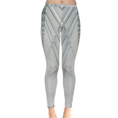 Architecture Building Inside Out Leggings by artworkshop