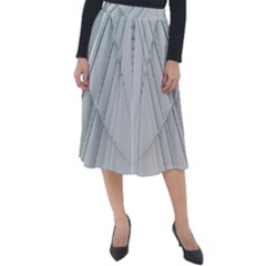 Architecture Building Classic Velour Midi Skirt  by artworkshop