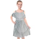 Architecture Building Kids  Cut Out Shoulders Chiffon Dress View1