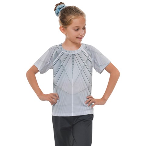 Architecture Building Kids  Mesh Piece Tee by artworkshop