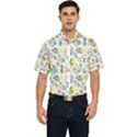 Drawing Pattern Men s Short Sleeve Pocket Shirt  View1