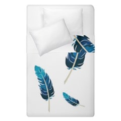 Feather Bird Duvet Cover Double Side (single Size) by artworkshop