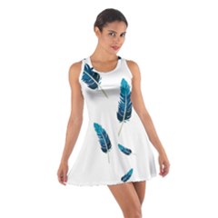 Feather Bird Cotton Racerback Dress