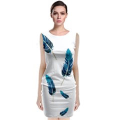 Feather Bird Classic Sleeveless Midi Dress by artworkshop