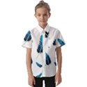 Feather Bird Kids  Short Sleeve Shirt View1