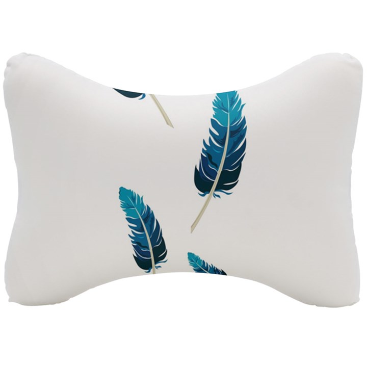 Feather Bird Seat Head Rest Cushion