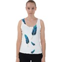 Feather Bird Velvet Tank Top View1