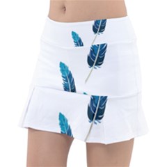 Feather Bird Classic Tennis Skirt by artworkshop