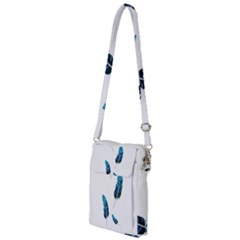 Feather Bird Multi Function Travel Bag by artworkshop