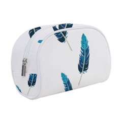 Feather Bird Make Up Case (small) by artworkshop