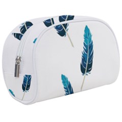 Feather Bird Make Up Case (medium) by artworkshop