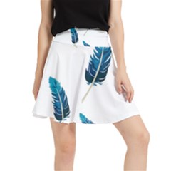 Feather Bird Waistband Skirt by artworkshop