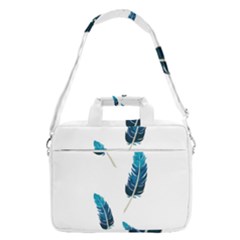 Feather Bird Macbook Pro Shoulder Laptop Bag (large) by artworkshop