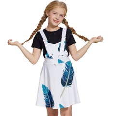 Feather Bird Kids  Apron Dress