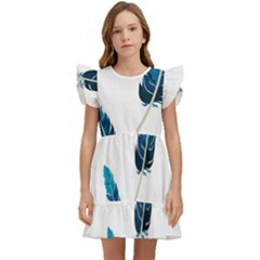 Feather Bird Kids  Winged Sleeve Dress