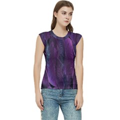 Feather Women s Raglan Cap Sleeve Tee by artworkshop