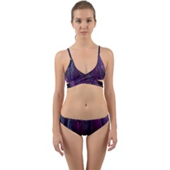 Feather Wrap Around Bikini Set by artworkshop