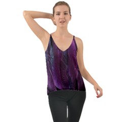 Feather Chiffon Cami by artworkshop