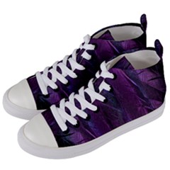 Feather Women s Mid-top Canvas Sneakers by artworkshop