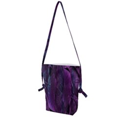 Feather Folding Shoulder Bag by artworkshop