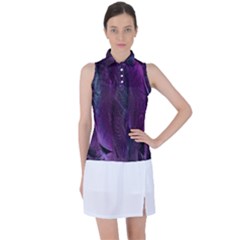 Feather Women s Sleeveless Polo Tee by artworkshop