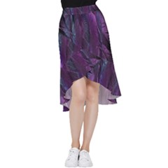 Feather Frill Hi Low Chiffon Skirt by artworkshop