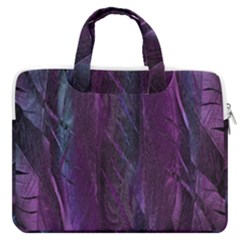 Feather Macbook Pro13  Double Pocket Laptop Bag by artworkshop