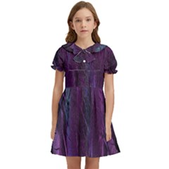 Feather Kids  Bow Tie Puff Sleeve Dress by artworkshop