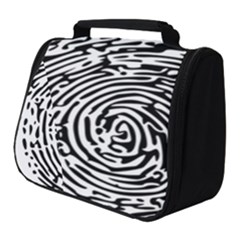 Fingerprint Full Print Travel Pouch (small) by artworkshop