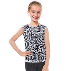 Fingerprint Kids  Mesh Tank Top by artworkshop