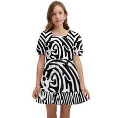 Fingerprint Kids  Short Sleeve Dolly Dress