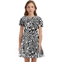 Fingerprint Kids  Bow Tie Puff Sleeve Dress View1