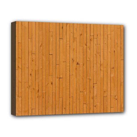 Hardwood Vertical Deluxe Canvas 20  X 16  (stretched) by artworkshop