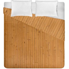 Hardwood Vertical Duvet Cover Double Side (king Size) by artworkshop