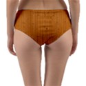 Hardwood Vertical Reversible Mid-Waist Bikini Bottoms View2