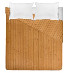 Hardwood Vertical Duvet Cover Double Side (queen Size) by artworkshop