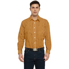 Hardwood Vertical Men s Long Sleeve  Shirt