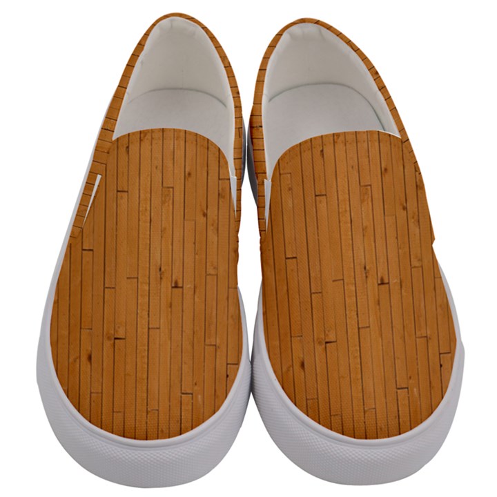 Hardwood Vertical Men s Canvas Slip Ons