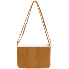 Hardwood Vertical Double Gusset Crossbody Bag by artworkshop