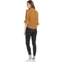 Hardwood Vertical Loose Horn Sleeve Chiffon Blouse View2