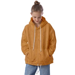 Hardwood Vertical Kids  Oversized Hoodie by artworkshop