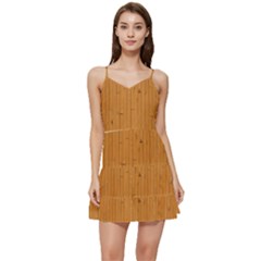 Hardwood Vertical Short Frill Dress