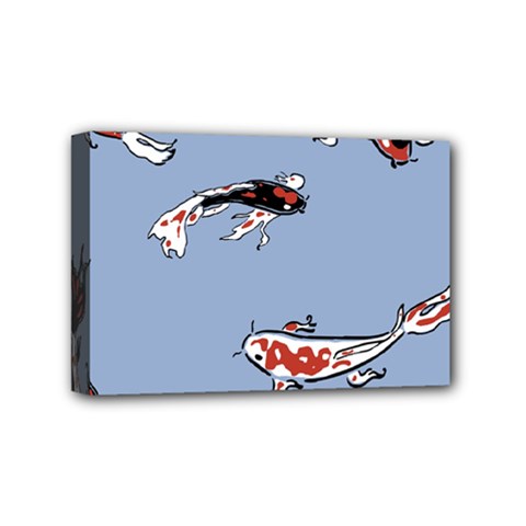 Fish Carp Koi Koi Mini Canvas 6  X 4  (stretched) by artworkshop